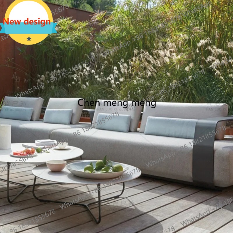 Outdoor Furniture Italian - Sofa Taman Gaya Italia D80, Sofa