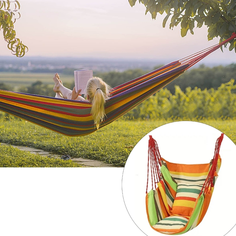 Outdoor Furniture Quality - Kursi Gantung Ergonomis dengan Bantal Dapat