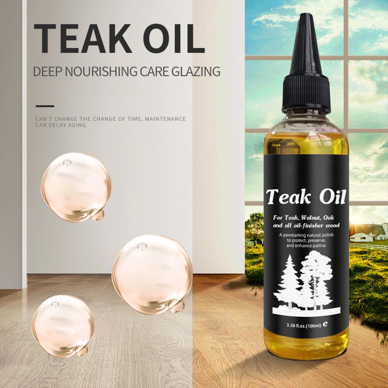 Outdoor Furniture Oil Teak - 100Ml Minyak Furnitur Pemoles Kayu Kondisioner