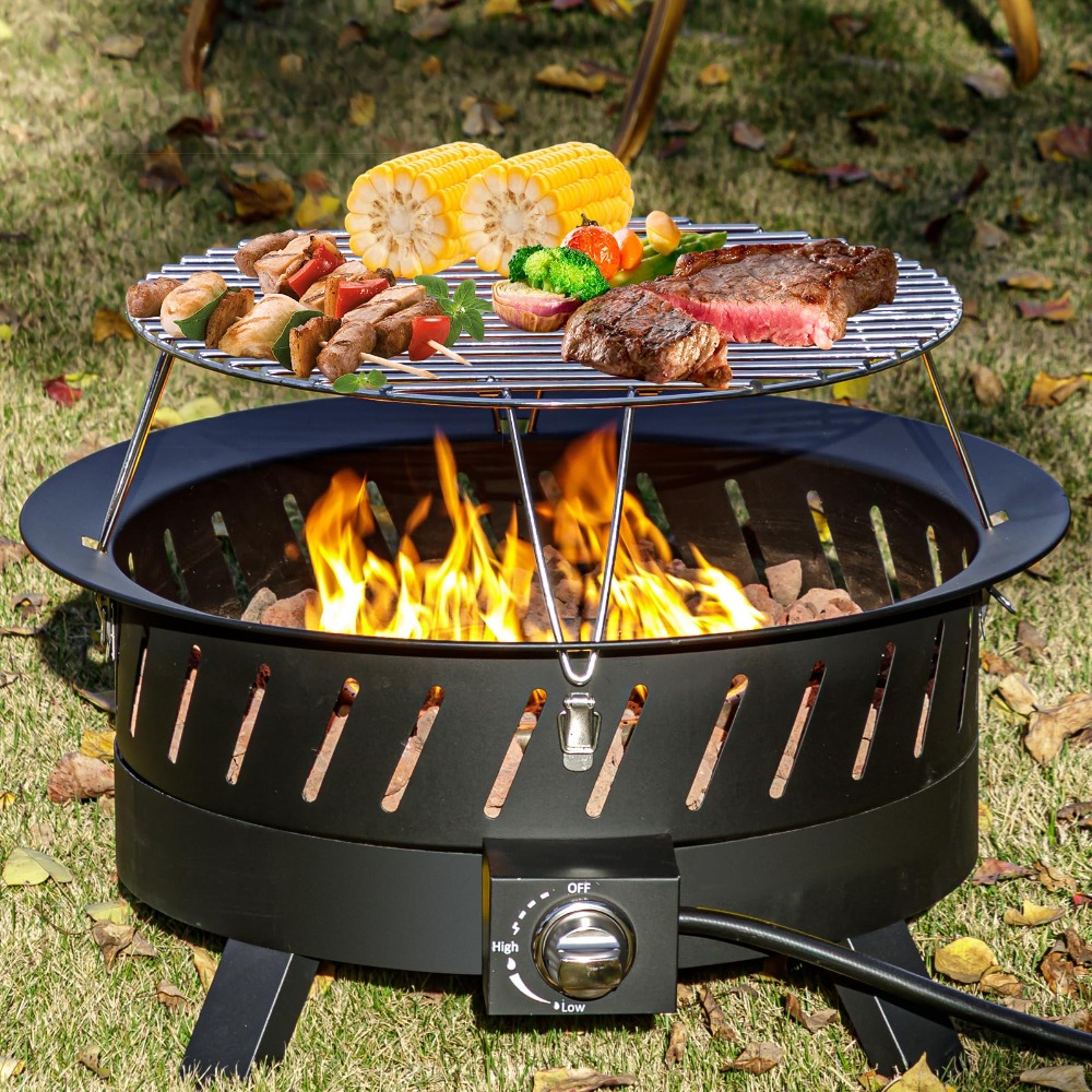 Fire Pit Bowl - Tungku Api Propana Portabel 24 inci