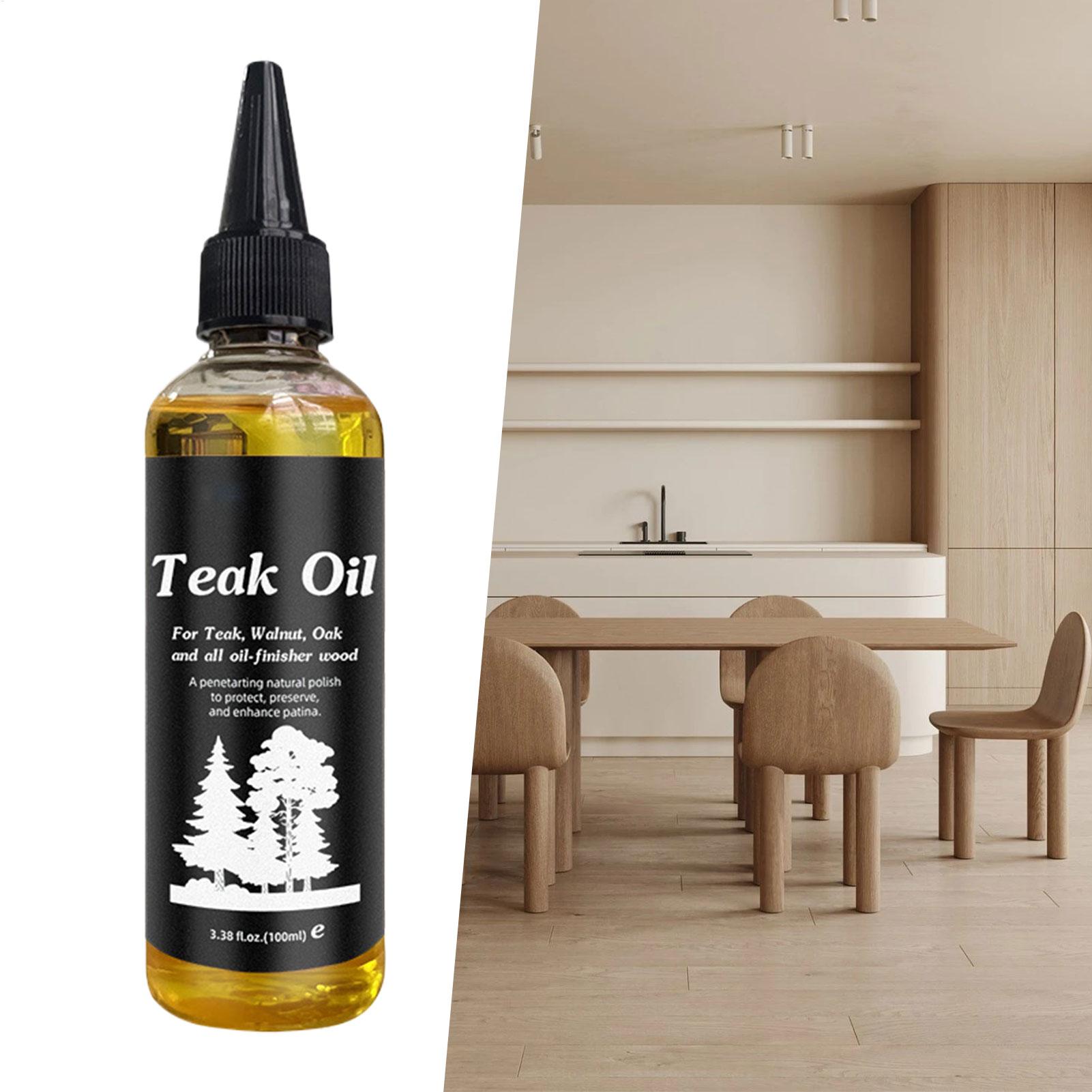 Outdoor Furniture Oil Teak - 100Ml Minyak Furnitur Pengkilap Kayu Kondisioner