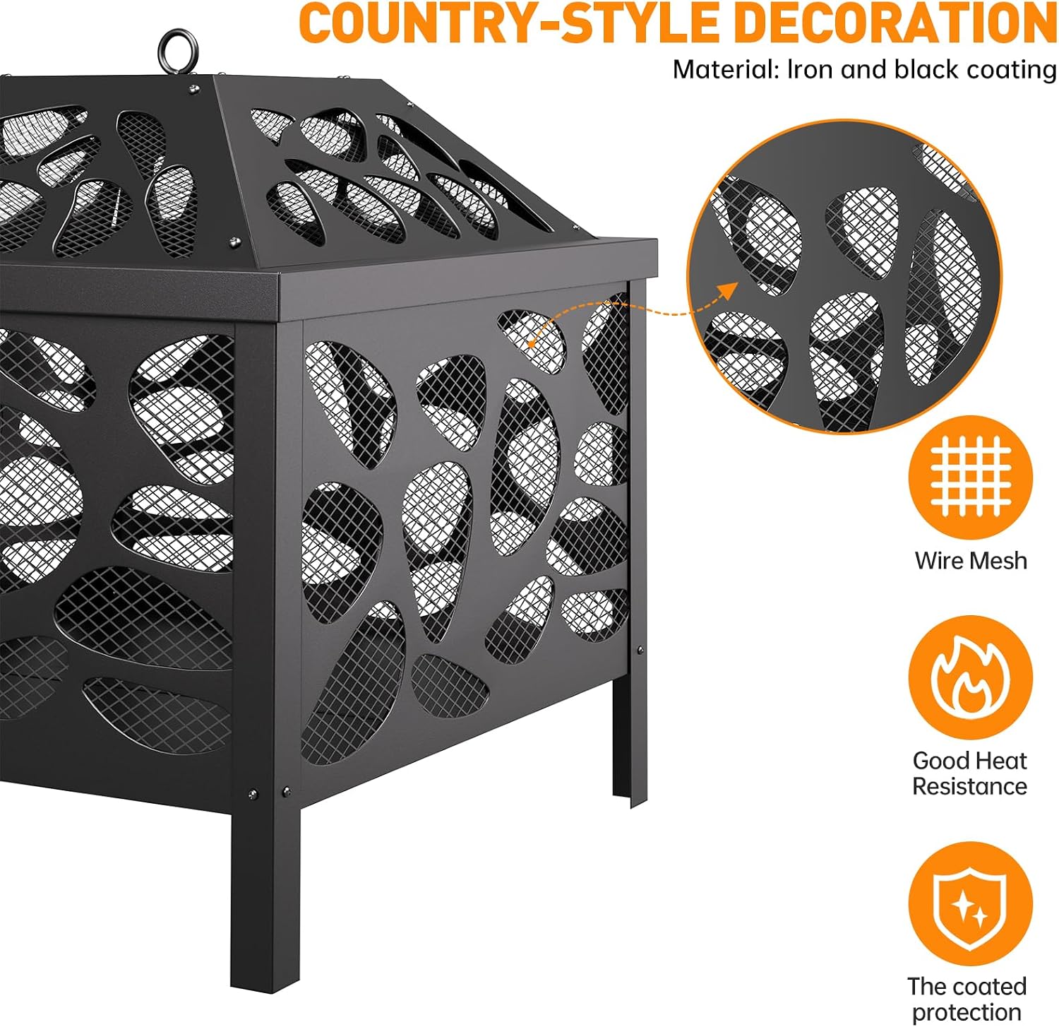 Perapian Kayu Bakar Luar Ruang - Fire Pit Bowl ulasan dan harga