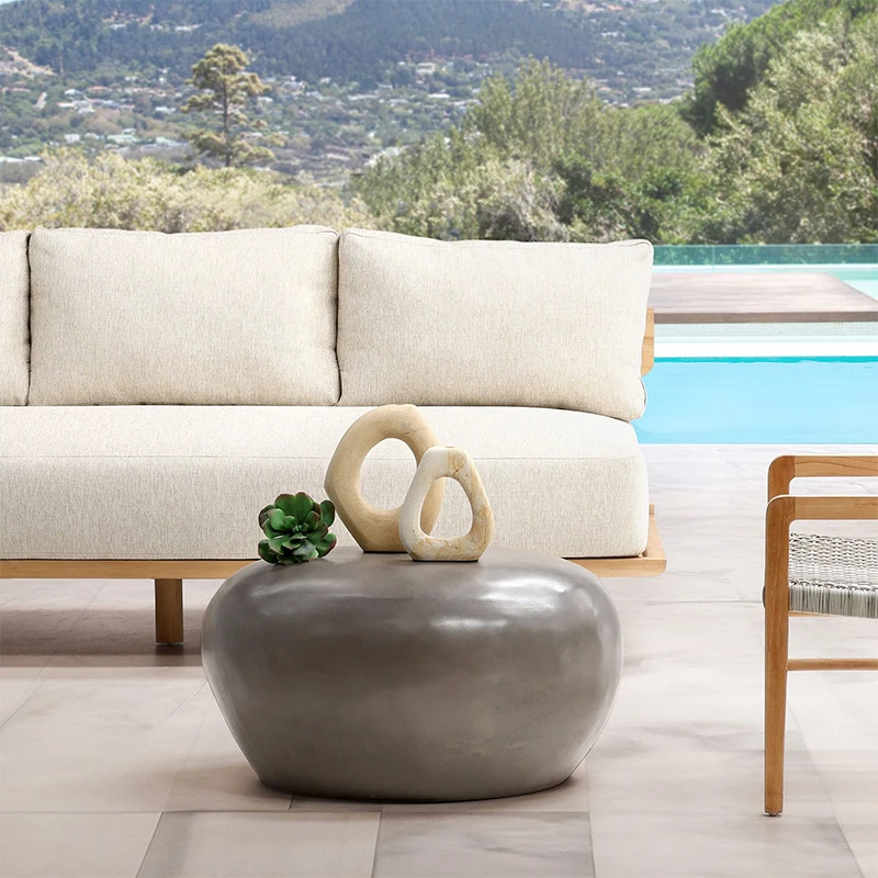 Meja Kopi Modern Nordik Indust - Outdoor Furniture Italian ulasan dan harga