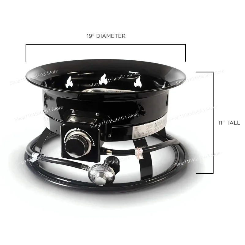Perapian Propana Portabel 58.0 - Outdoor Furniture Fire Pit ulasan dan harga
