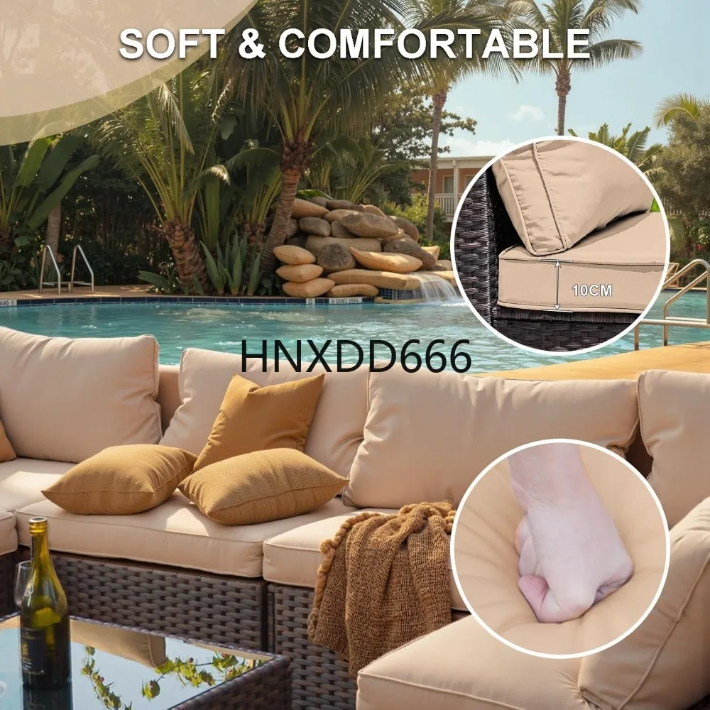 Set Furnitur Teras 7 Buah deng - Outdoor Furniture Fire Pit ulasan dan harga