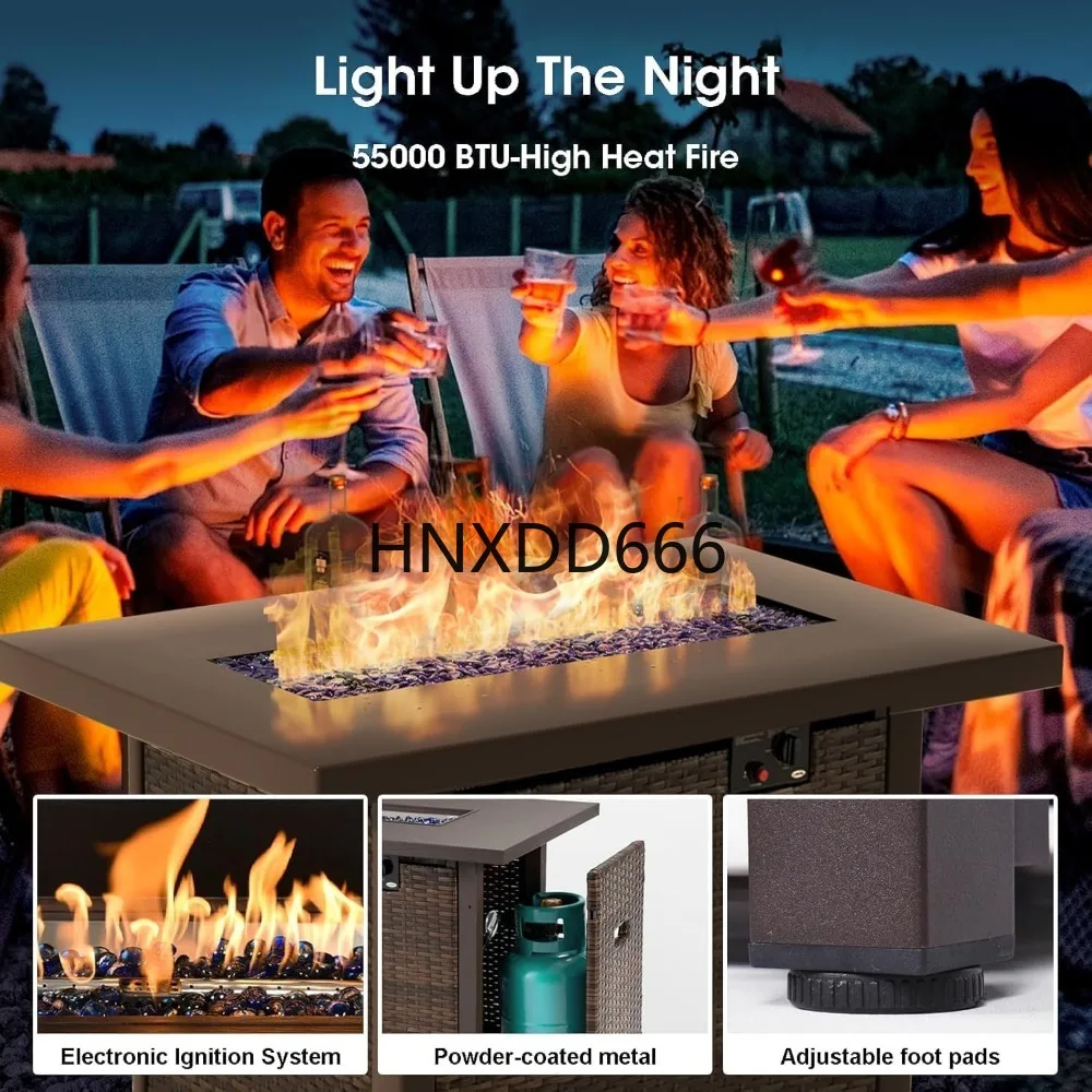 Set Furnitur Teras 7 Buah deng - Outdoor Furniture Fire Pit ulasan dan harga
