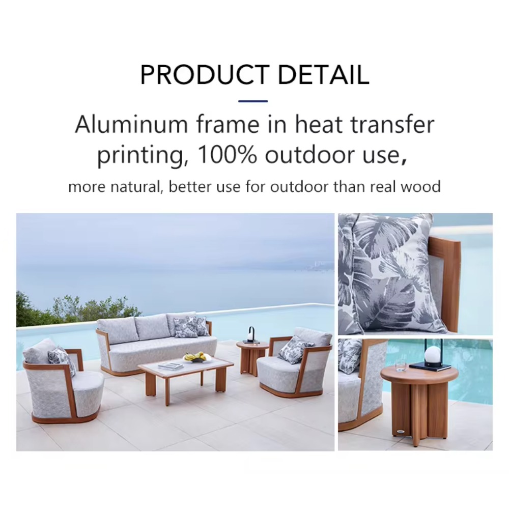 Set Furnitur Taman Sofa Alumin - Outdoor Furniture Quality ulasan dan harga