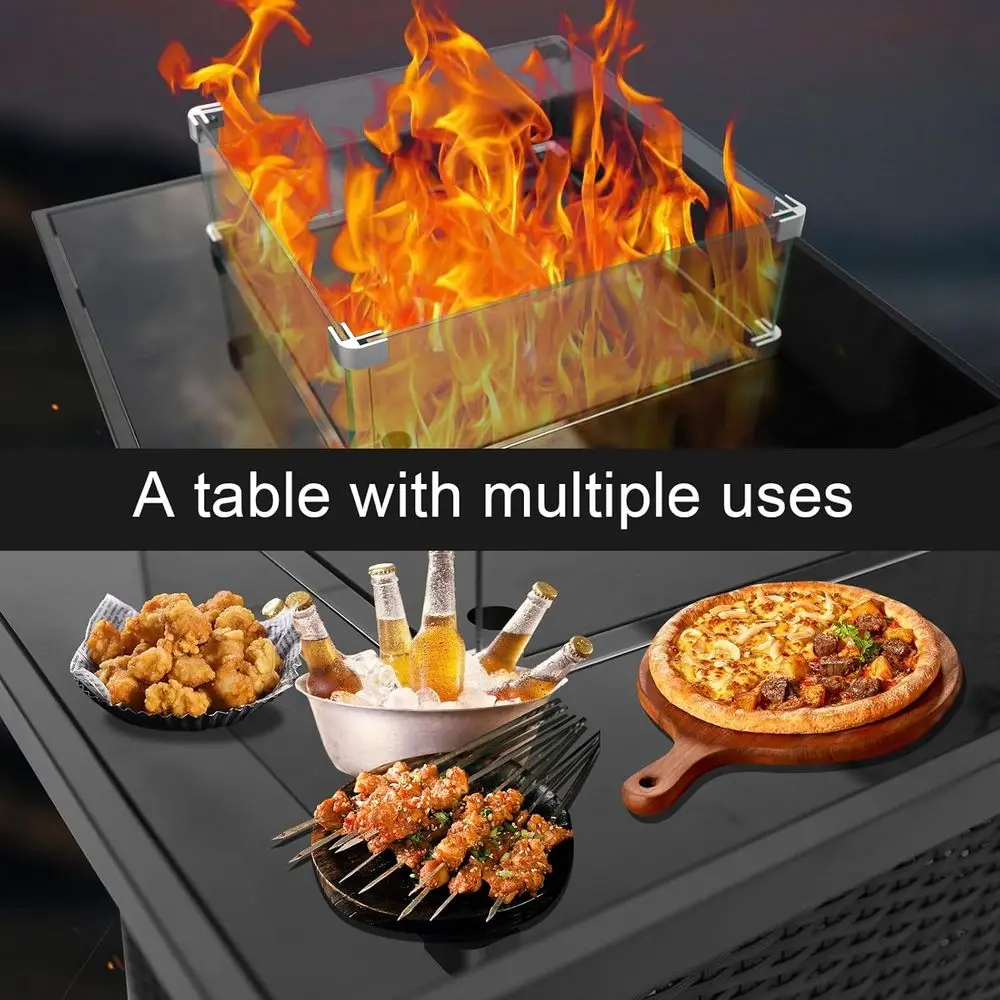 Set Furnitur Teras Luar Ruanga - Outdoor Furniture Fire Pit ulasan dan harga