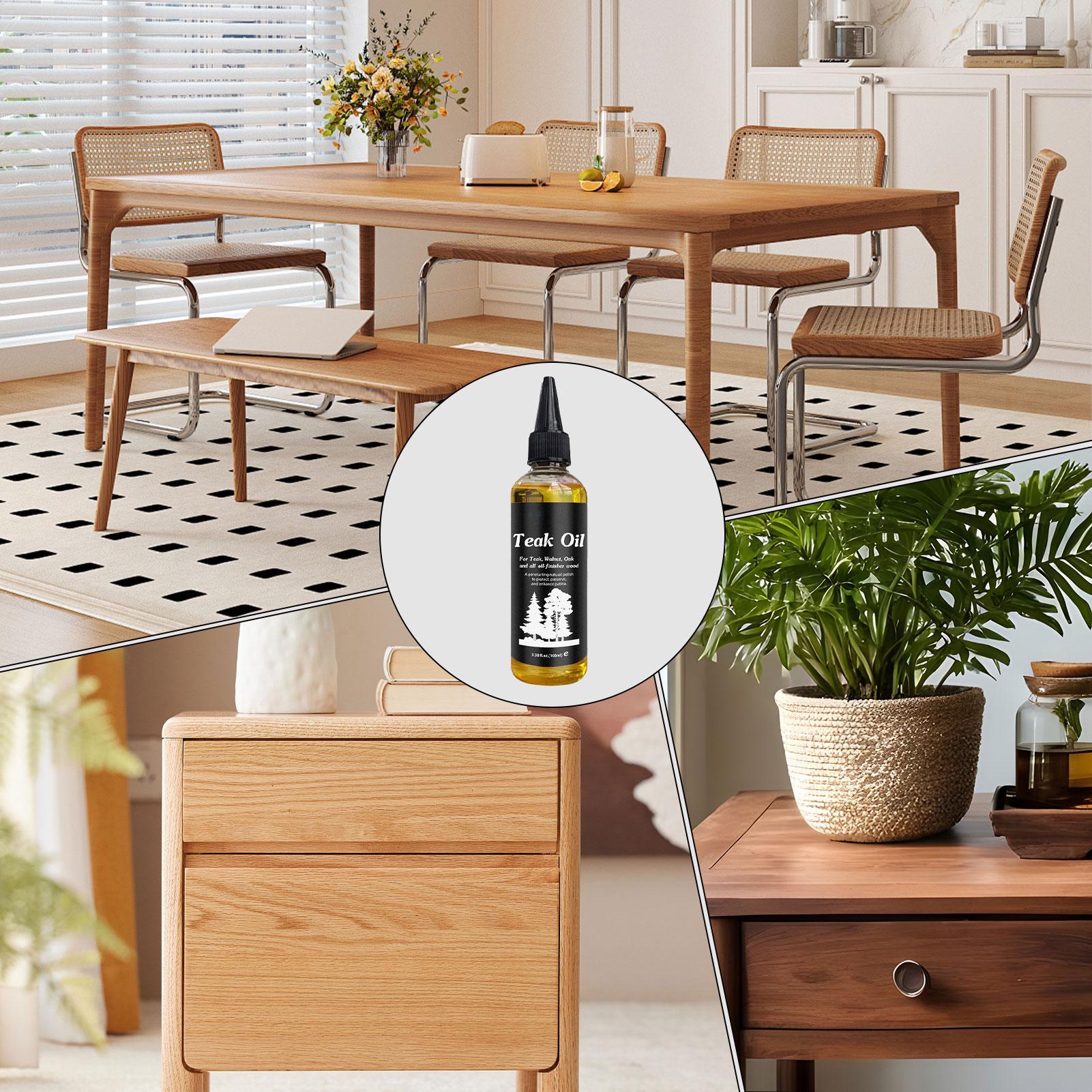 100Ml Minyak Furnitur Pemoles  - Outdoor Furniture Oil Teak ulasan dan harga