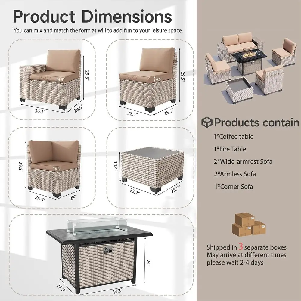 Set Furnitur Teras Luar Ruanga - Outdoor Furniture Fire Pit ulasan dan harga