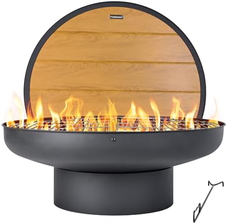 Meja Api Unggun 32 inci dengan - Fire Pit Bowl ulasan dan harga