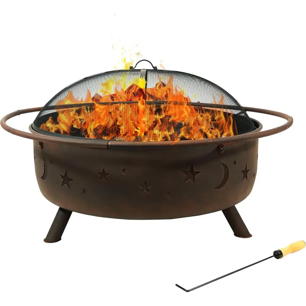 Perapian Kayu Bakar Luar Ruang - Fire Pit Bowl ulasan dan harga