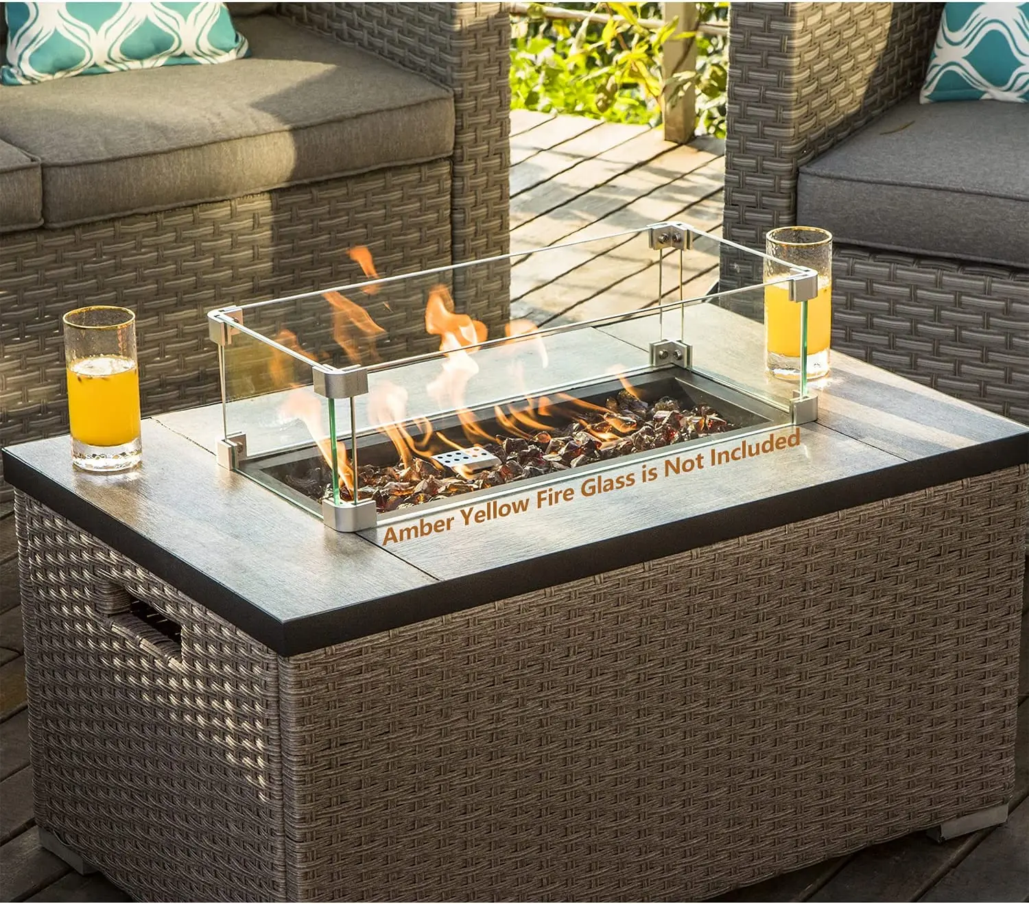 -Furnitur Luar Ruangan 5 Bagia - Outdoor Furniture Fire Pit ulasan dan harga