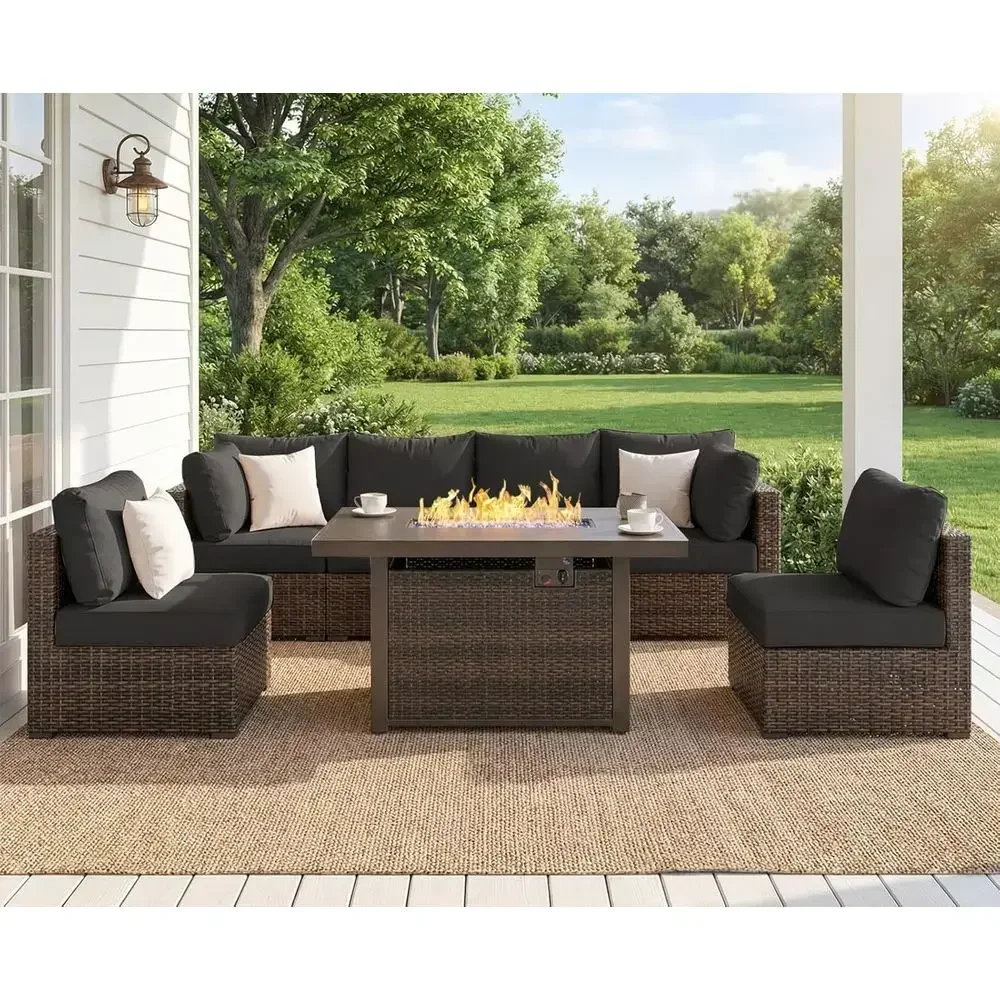 Set Furnitur Teras Luar Ruanga - Outdoor Furniture Fire Pit ulasan dan harga