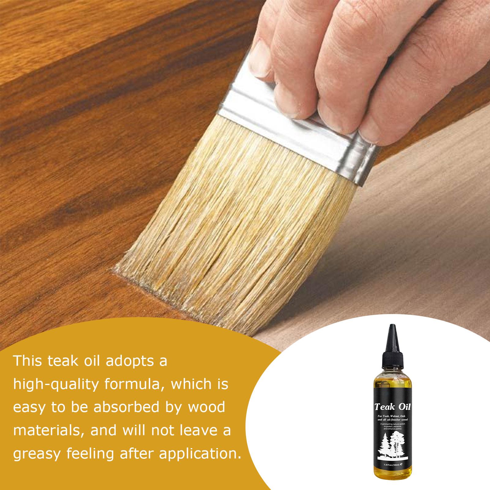 Minyak Kayu Jati 100ml, Pemole - Outdoor Furniture Oil Teak ulasan dan harga