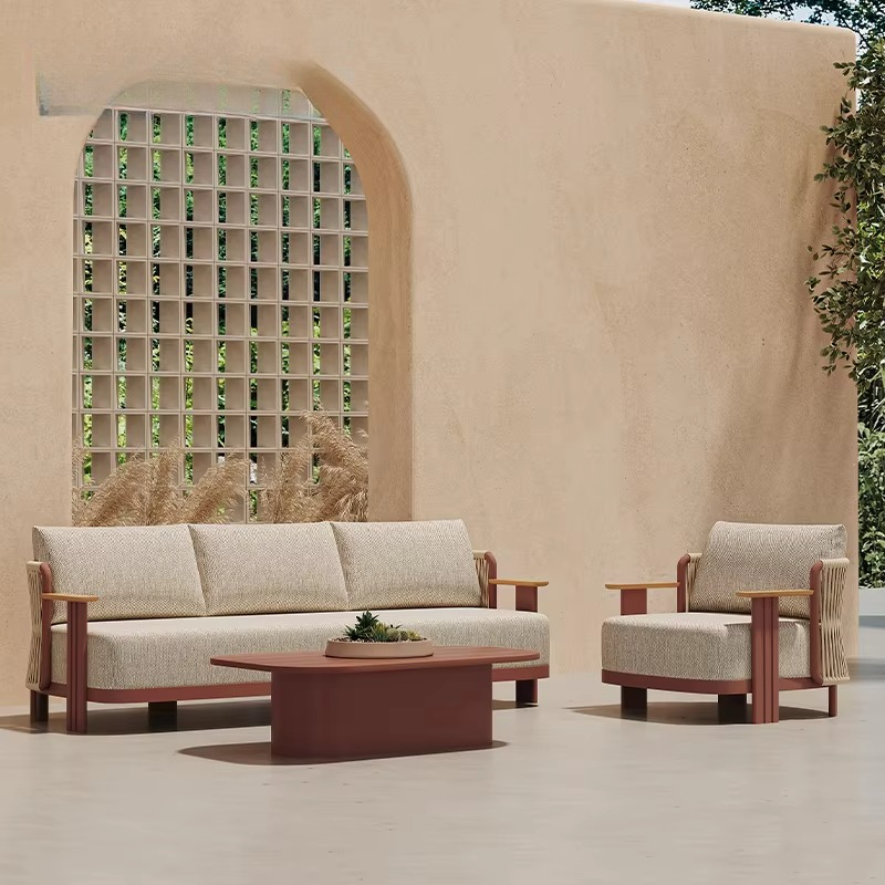 Set Sofa Luar Ruangan Villa Li - Outdoor Furniture Quality ulasan dan harga