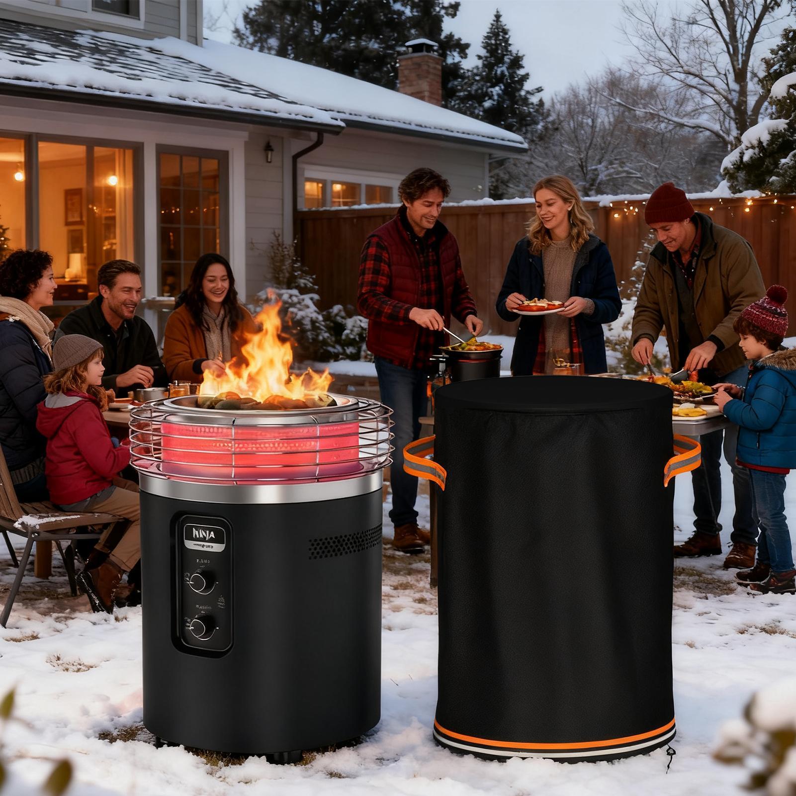 Penutup Kolom Perapian Tahan A - Outdoor Furniture Fire Pit ulasan dan harga