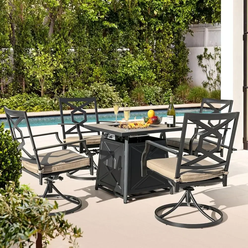 Set Furnitur Teras Luar Ruanga - Outdoor Furniture Fire Pit ulasan dan harga