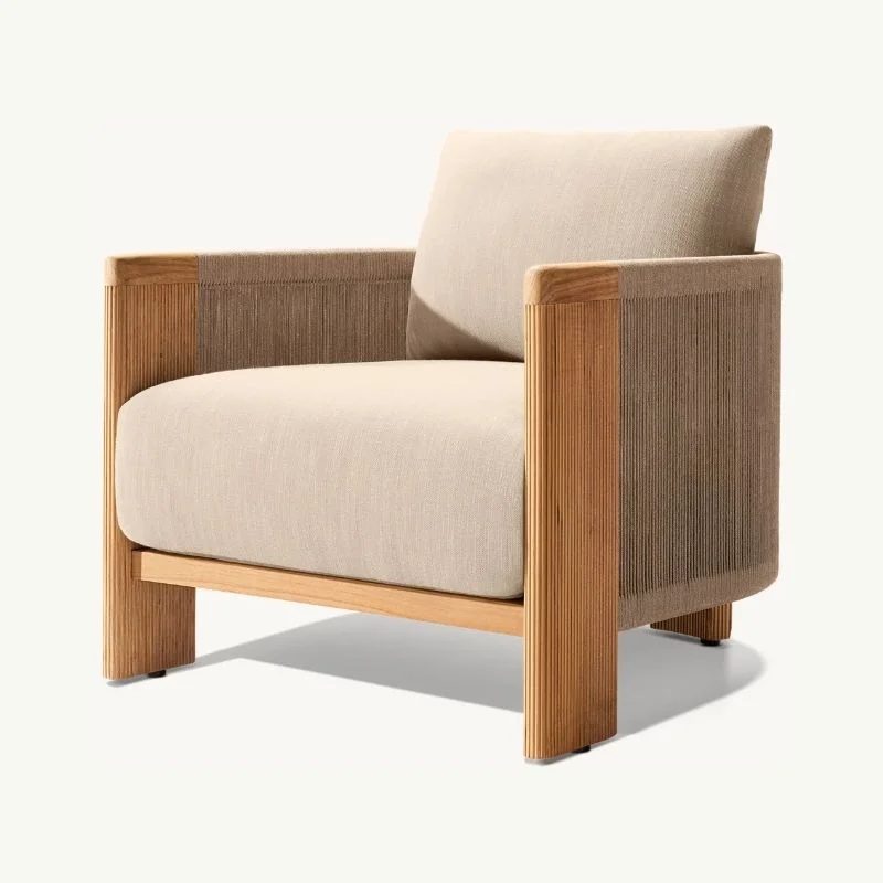 Set Sofa Taman Mewah dari Kayu - Outdoor Furniture Fire Pit ulasan dan harga