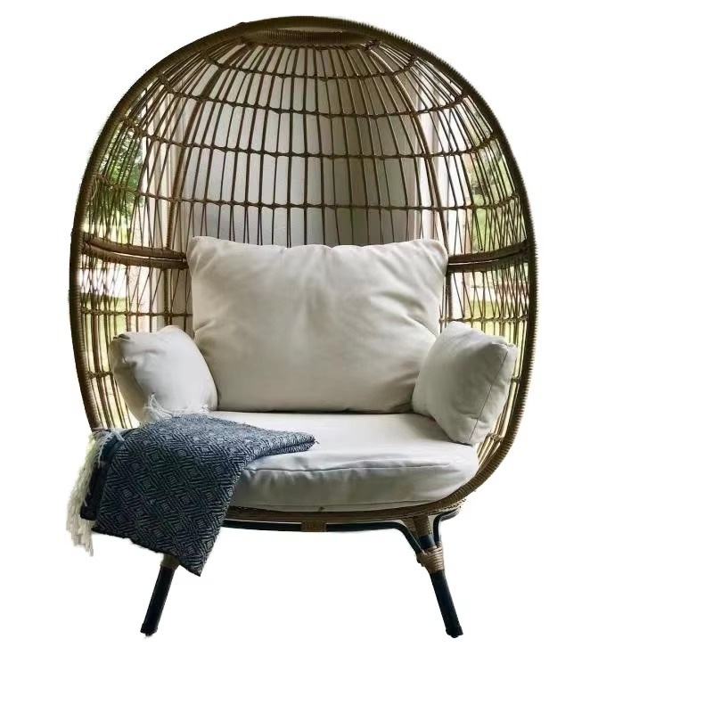 Kursi telur rotan anyaman berk - Outdoor Furniture Quality ulasan dan harga